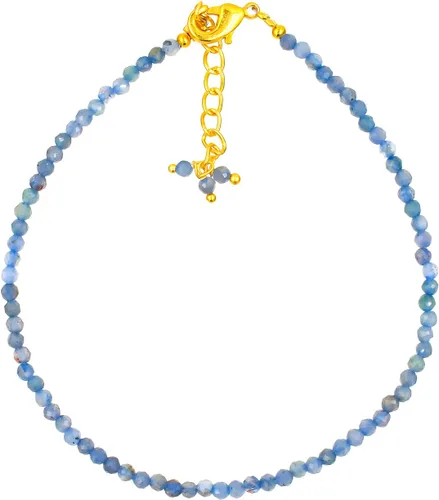 Vista 27 de TGH Pulsera de cuentas naturales con piedras preciosas microfacetadas, joyería para ella, cristales curativos energéticos de piedra natal, cadena
