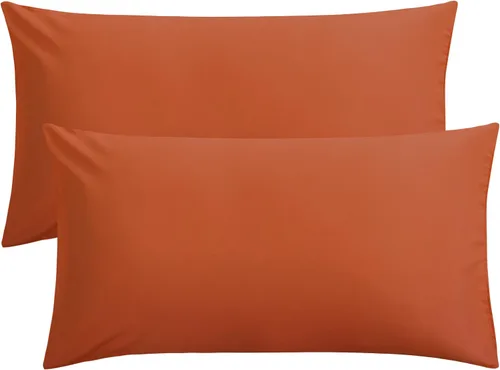 Vista 25 de FLXXIE Fundas de almohada de microfibra tamaño estándar, fundas de almohada suaves con cierre de sobre, fundas de almohada resistentes a arrugas