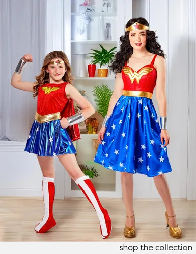 Vista 8 de Rubies DC Comics: Wonder Woman Costume Dress for Adults