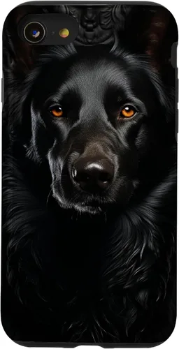 Vista 18 de Black German Shepherd Funda para iPhone 17