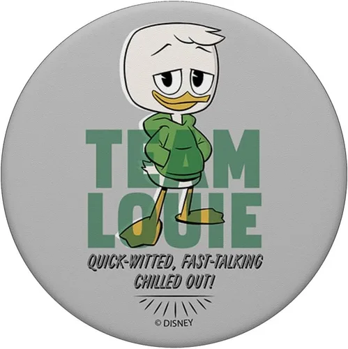 Vista 3 de Disney DuckTales Team Louie Portrait PopSockets PopGrip: agarre intercambiable para teléfonos y tabletas