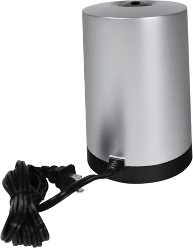 Vista 4 de School Smart sacapuntas vertical para lápices, 6 x 4 pulgadas, eléctrico, Negro/Plateado