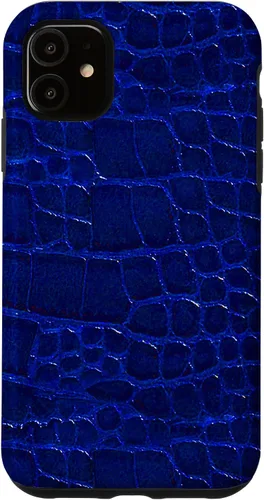 Vista 8 de Royal Ocean - Carcasa para iPhone 17, diseño de cocodrilo y cocodrilo