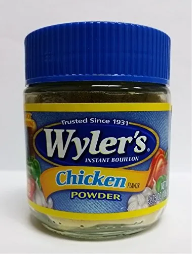 Vista 2 de Wylers Instant Bouillon - Polvo con sabor a pollo, 3.75 onzas (paquete de 8)