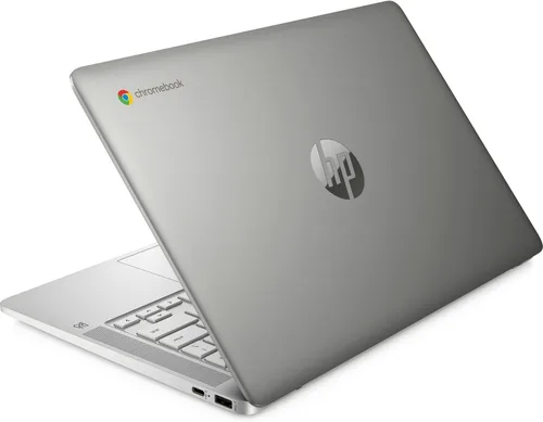 Vista 4 de HP Chromebook Laptop 14a-na1043cl 14 pulgadas diagonal FHD Notebook Intel Celeron N4500 4GB memoria 64GB eMMC computadora de almacenamiento PC
