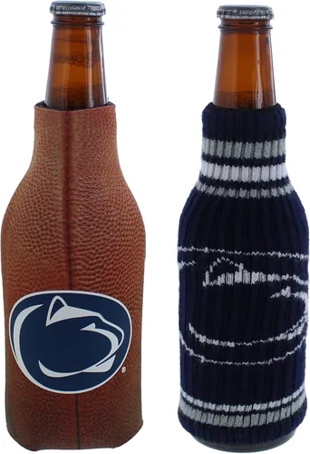 Vista 112 de College Team Color Logo Can & Bottle Holder Insulator Beverage Cooler Set