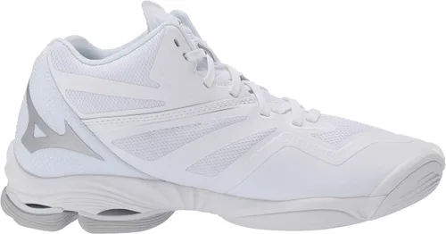 Vista 6 de Mizuno Wave Lightning Z6 - Zapatillas de voleibol para mujer, blanco, 12