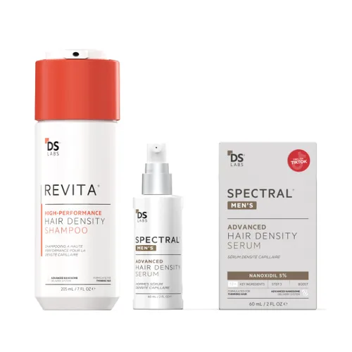 Vista 10 de DS Labs Spectral Suero de Densidad Capilar para Hombre (anteriormente Spectral.DNC-N), 60mL - Tratamiento Ligero de Uso Diario para un Cabello Más