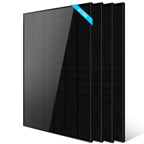 Vista 12 de SUNGOLDPOWER UL61730 Panel solar de 415 W, 6 unidades, monocristal, célula de clase A, negro, alta eficiencia, VMP 31.1V/PC, para sistema solar