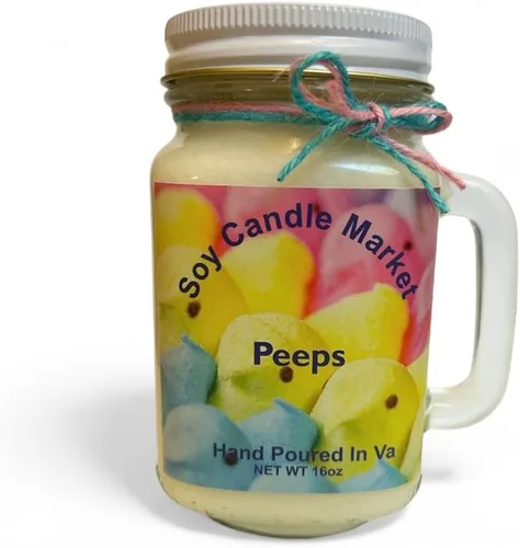 Vista 133 de Velas perfumadas de soja Velas hechas a mano y altamente aromáticas que queman hasta 85 horas en tarro de cristal, perfectas para decoración