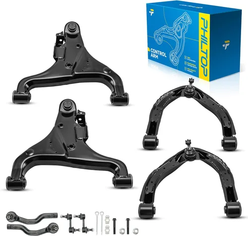 Vista 145 de PHILTOP 6 piezas de brazo de control delantero inferior con barra estabilizadora de rótula para Nissan Rogue 2014-2020 Rogue Sport 2017-2022 Qashqai