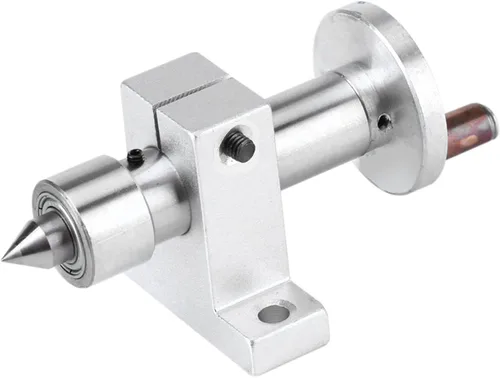 Vista 9 de Centro activo de doble rodamiento, centro giratorio ajustable de alta precisión para máquina de torno para carpintería, herramientas de automóvil
