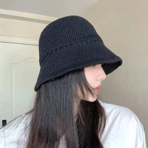 Vista 3 de Women's Fisherman Hat Wide Brim Breathable Sun Protection Beige
