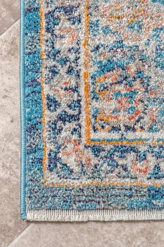 Vista 7 de nuLOOM Brynn Petalled Medallion - Alfombra de área, 4 x 6, color beige