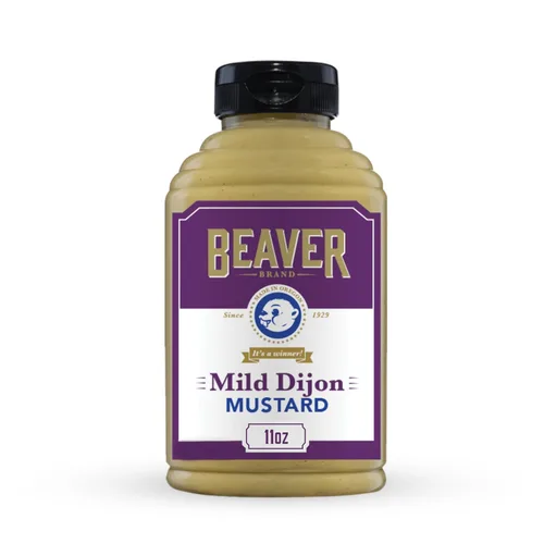 Vista 7 de Beaver - Mostaza de arándanos - botella flexible.