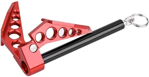 Vista 8 de 1/10 RC Crawler Car Winch Anchor Herramienta de tierra plegable para accesorio axial SCX10 D90 CC01