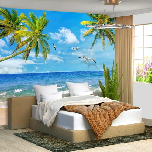 Vista 49 de Papel tapiz espacial 3D para dormitorio, murales de pared extra grandes para sala de estar, 151 x 105 pulgadas (no se puede despegar ni pegar)