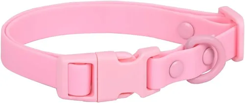 Vista 8 de FEimaX Collar de silicona impermeable para perro ajustable y resistente al olor, fácil de limpiar para perros grandes, medianos y pequeños, collares