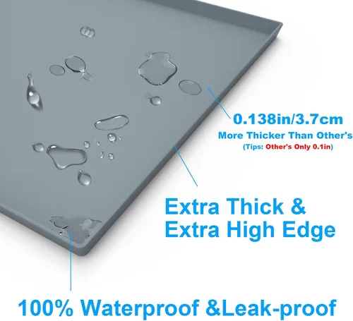 Vista 7 de Alfombrilla de silicona de 22 pulgadas para Blackstone Griddle Top, cubierta protectora de silicona 100% para parrilla Blackstone
