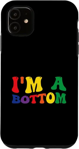 Vista 8 de Funny Gay Pride Rainbow Flag I'm A Bottom Case for iPhone 16
