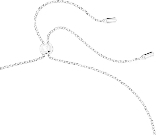 Vista 3 de SWAROVSKI Stella Necklace, Earrings, and Bracelet Crystal Jewelry Collection, Rhodium & Rose Gold Tone Finish