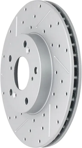 Vista 106 de Detroit Axle - Rotores de freno delantero para 04-13 Mazda 3 Rotores de frenos de disco 06-15 Mazda 5 Reemplazo: Rotor regular delantero de 11.81