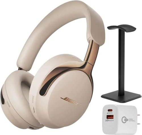 Vista 10 de Bose Auriculares Bluetooth QuietComfort Ultra de 2ª generación, auriculares inalámbricos con audio espacial, cancelación de ruido sobre la oreja