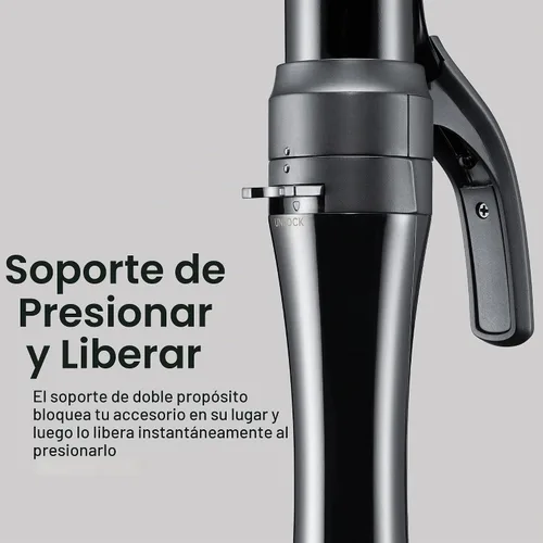 Vista 7 de Paul Mitchell Rizador intercambiable de cerámica 3 en 1, 3 barriles de clip para múltiples peinados