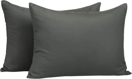 Vista 46 de NTBAY Juego de 2 fundas de almohada con cremallera para niños pequeños, 100% microfibra cepillada de 13 x 18 pulgadas, súper suaves y acogedoras