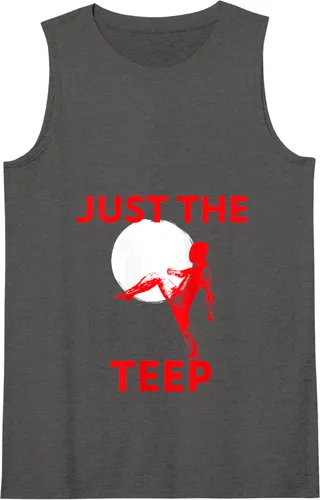 Vista 4 de Just The Teep, Muay Thai, Kick, Pun, MMA, Jiu-Jitsu, Camiseta sin mangas de boxeo, Negro