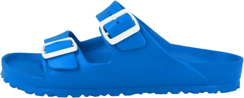 Vista 136 de Birkenstock Sandalias unisex Arizona con plantilla suave para adultos Lima activa