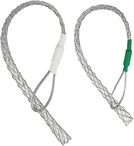 Vista 19 de Calcetines de extractor de cable de 0.472-0.591 in Calcetines de extractor de malla de alambre de agarre de malla de onda de cable de tracción