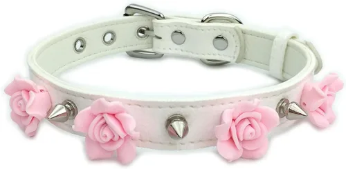 Vista 26 de Succuba Collar de Gargantilla de Flor Hecho a Mano para Mujeres y Hombres