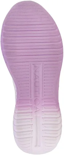 Vista 5 de Nautica - Tenis de deporte para mujer con agujetas para correr caminar casuales