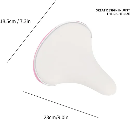 Vista 5 de Asiento ancho de bicicleta para niñas, morado y rosa Rosado