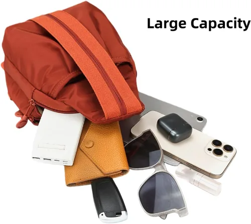 Vista 3 de 2025 Premium 3 en 1 bolsa de viaje antirrobo, mochila de tela Oxford impermeable de 2 vías, bolsa de mano para mujer, Negro, Tamaño único, Moda