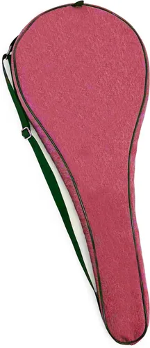 Vista 8 de Bolsa de tenis TaktZeit ligera y acolchada con funda para raquetas de tenis y correa de hombro ajustable