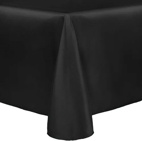 Vista 11 de Ultimate Textile Majestic - Mantel ovalado reversible Shantung Satin (60 x 144 pulgadas), color amarillo claro