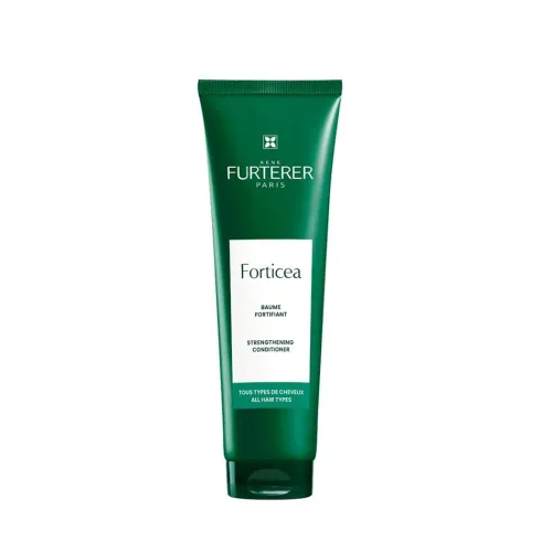Vista 3 de Rene Furterer Forticea Acondicionador energizante, fortalece y fortalece el cabello, aceites esenciales, tamaño de viaje, 1 onza líquida