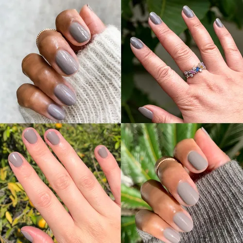 Vista 4 de Olive & June - Esmalte de uñas de larga duración, acabado voluminoso similar al gel, no necesita lámpara, dura hasta 10 días, sin 15 ingredientes Aw.
