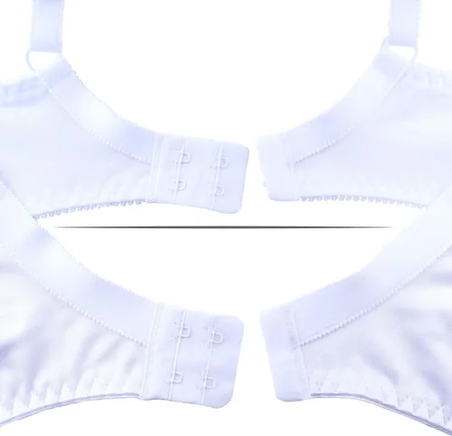 Vista 8 de frugue Sujetador reductor de encaje transparente sin forro para mujer