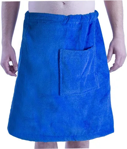 Vista 3 de BY LORA Toalla de microfibra para hombre, de secado rápido, color negro, XXL