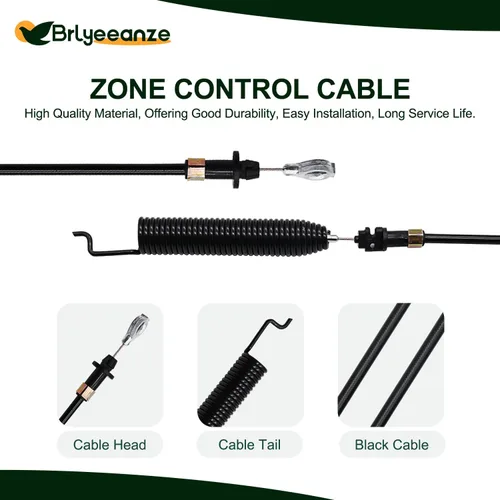 Vista 5 de GY21641 GY21287 Cable de control para John Deere D100 D105 D110 D120 D125 D130 X125 X145 cortacésped