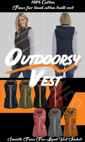 Vista 5 de OLLIE ARNES Chaleco Anorak ligero sin mangas para mujer