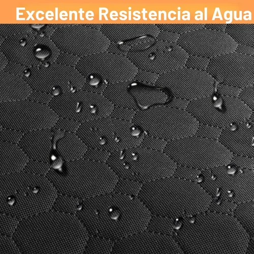 Vista 3 de Mancro Funda de asiento de automóvil para perro para asiento trasero, 2026 mejorada 600D, resistente, impermeable y resistente a los arañazos