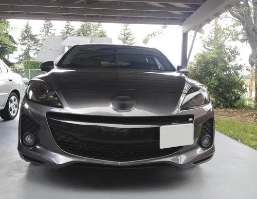 Vista 6 de x xotic tech 1 juego de soporte de montaje para placa de matrícula sin taladro, gancho de remolque delantero compatible con Mazda 3 y 6 2014-up
