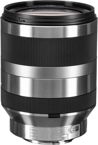 Vista 3 de Sony Alpha SEL18200 E-Mount 0.709-7.874 in F3.5-6.3 OSS Lente (Plata)