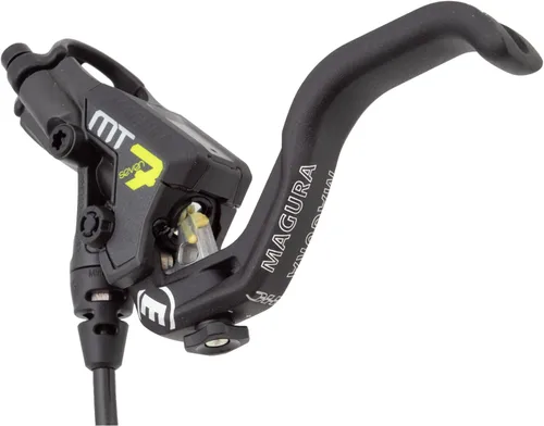 Vista 3 de Magura MT7 2701445 Freno de bicicleta palanca HC de 1 dedo izquierdo/derecho 0.087 in longitud del cable freno individual incluye accesorios negro