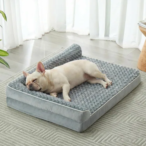 Vista 24 de BFPETHOME - Camas ortopédicas para perros grandes - Sofá para perros impermeable con funda extraíble y lavable, cama grande para mascotas con forro