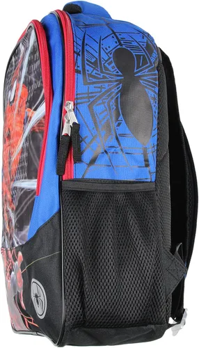 Vista 2 de Marvel Spiderman y Miles Morales - Mochila de viaje con luz de 16 pulgadas